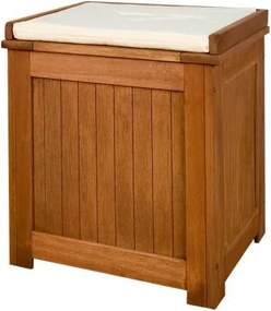 Skrzynia ogrodowa, kufer z poduszką 43 x 55 x 62 cm