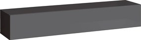 Szafka RTV1 SWITCH 180 szary połysk