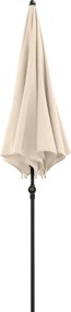 Doppler myZone 200 cm - parasol centralny beżowy