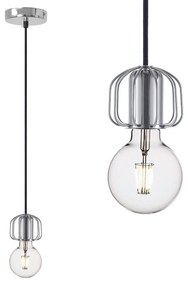 Lampa Sufitowa Wisząca Pojedyncza Loft APP594-1CP CHROM