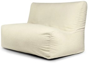 Kremowy worek do siedzenia z materiału bouclé Sofa Seat Lounge – SLOWDOWN