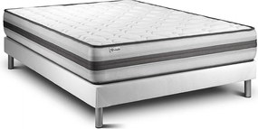 lózka z materacem VITAL POWER RECOVER 135 x 190 cm Rama lózka Bialy