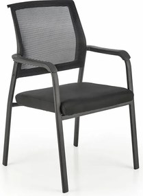 Fotel czarny konferencyjny M7-K31