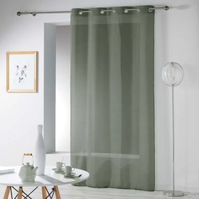 Firanka w kolorze khaki 140x280 cm Telma – douceur d'intérieur