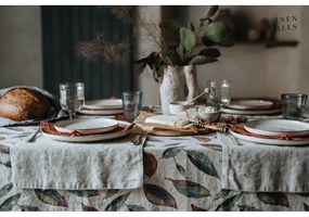 Lniany obrus 140x140 cm Golden Fall – Linen Tales