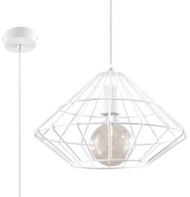 Lampa wisząca UMBERTO biała SOLLUX  LIGHTING