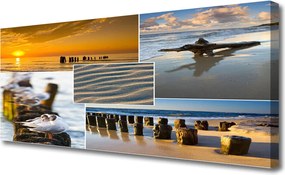 Zdjęcie na płótnie Lazurowy Ocean i Piasek