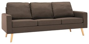 3-osobowa brązowa sofa - Eroa 3Q