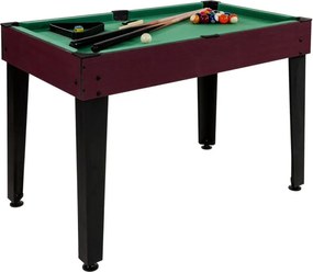 Wielofunkcyjny stół do grania 15 w 1 - ciemno brązowy