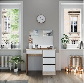 Stolik do przebierania sonoma 90x40x75 sherry