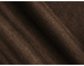 Ciemnobrązowa aksamitna sofa 210 cm Loretto – Cosmopolitan Design