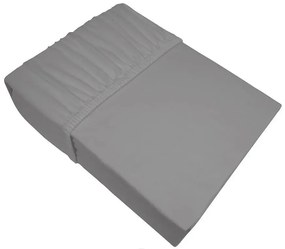 Prześcieradło z gumką frotte Bielbaw 140x200 stalowe GRENO