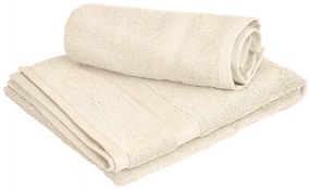 Ręcznik CLARYSSE ELEGANCE 70x140 cm kremowy, 100% bawełna