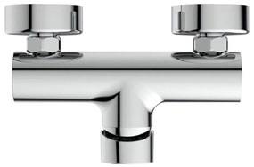 Prysznicowa bateria ścienna w kolorze srebra z połyskiem Ceraline – Ideal Standard