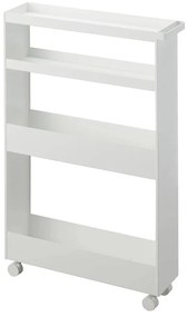 Stalowy regał łazienkowy w matowym białym kolorze 48x80,5 cm Tower – YAMAZAKI