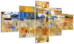 Obraz - Ściana płaczu, Jerozolima, Izrael (125x70 cm)