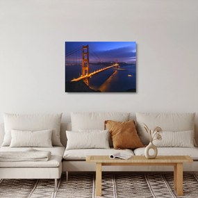 Obraz na szkle - Most Golden Gate (70x50 cm)