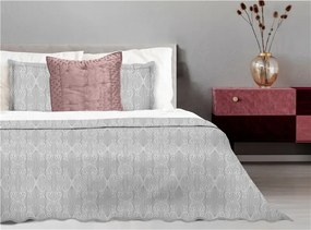 Narzuta żakardowa Greno Barok 170x210 popielata GRENO