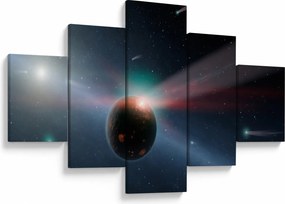 Obraz planety (125x70 cm)