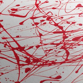 Obraz przy użyciu techniki drippingu (125x70 cm)