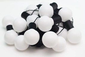 Oświetlenie - łańcuch 20 białych LED ciepło-biała