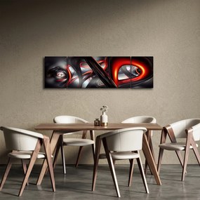 Obraz abstrakcji (170x50 cm)