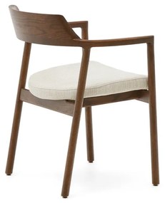 Brązowe krzesło Alocs – Kave Home