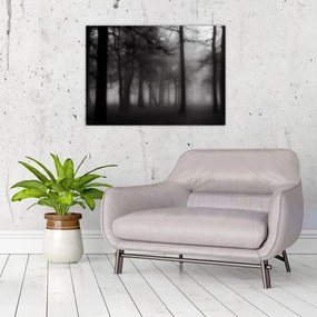 Obraz - Las we mgle (70x50 cm)