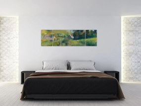Obraz - Auguste Renoir, The Mussel Harvest, reprodukcje (170x50 cm)
