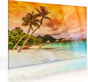 Obraz na szkle - Bora Bora Island (70x50 cm)