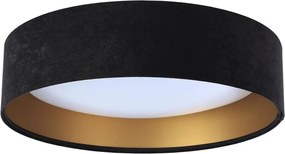 Lampa sufitowa LED GALAXY LED/24W/230V czarna/złota