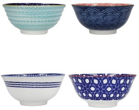 Zestaw 4 misek ceramicznych Kitchen Craft, ø 16,5 cm