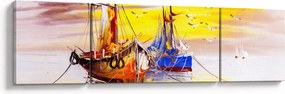 Obraz - Obraz statku (170x50 cm)