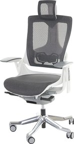 Krzesło biurowe MERRYFAIR Adelaide,  czarno-szary