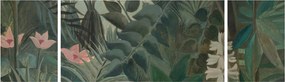 Obraz - Henri Rousseau, The Equatorial Jungle, reprodukcje (170x50 cm)