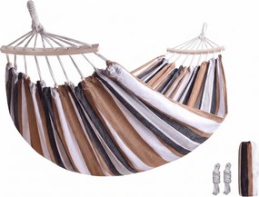 Hamak ZENVIO COMFORT 200x80 cm, brązowy + torba gratis