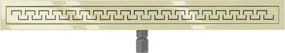 Mexen Flat M15 odpływ liniowy 80 cm, złoty - 1524080-15