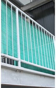 Zielona plastikowa osłona balkonowa 500x90 cm – Garden Pleasure
