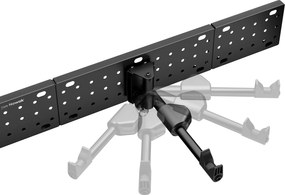 Wieszak na rower na ścianę 768 x 125 x 368 mm