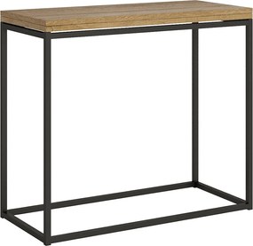 Otwór konsoli 90x45/90 cm Nordica Libra Quercia Natura Struktura antracyt