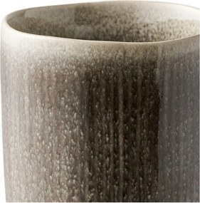 Szarobeżowe kamionkowe filiżanki zestaw 4 szt. 360 ml Viola – House Nordic