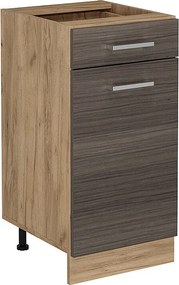 Szafka dolna do kuchni szlachetna szarość 40x46x81.6 r-line