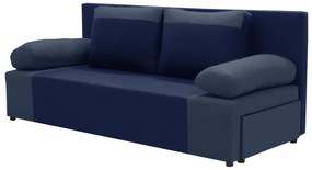 Kanapa sofa 3 os z funkcją spania SONI Granatowy/Granatowy