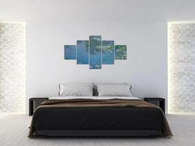 Obraz - Claude Monet, Water Lilies, reprodukcje (125x70 cm)