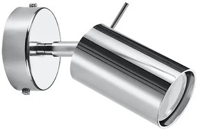 Chromowany kinkiet z regulacją strumienia światła - 8X EX687 W3-T38