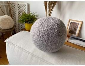 Poduszka dekoracyjna z materiału bouclé ø 25 cm Top – Mioli Decor