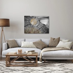 Obraz - Pień drzewa w kolażu (70x50 cm)