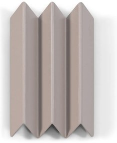 Szarobrązowy metalowy wieszak ścienny z półką 13 cm Sensu – Spinder Design