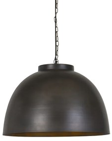 Industrialna lampa wisząca antyczny brąz 60 cm - HoodiPrzemysłowy Oswietlenie wewnetrzne