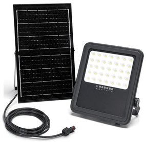 Aigostar - LED regulowany reflektor solarny LED/300W/3,4V IP65 + DO